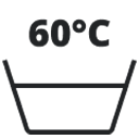 Užvalkalas plaunamas 60° C temperatūroje